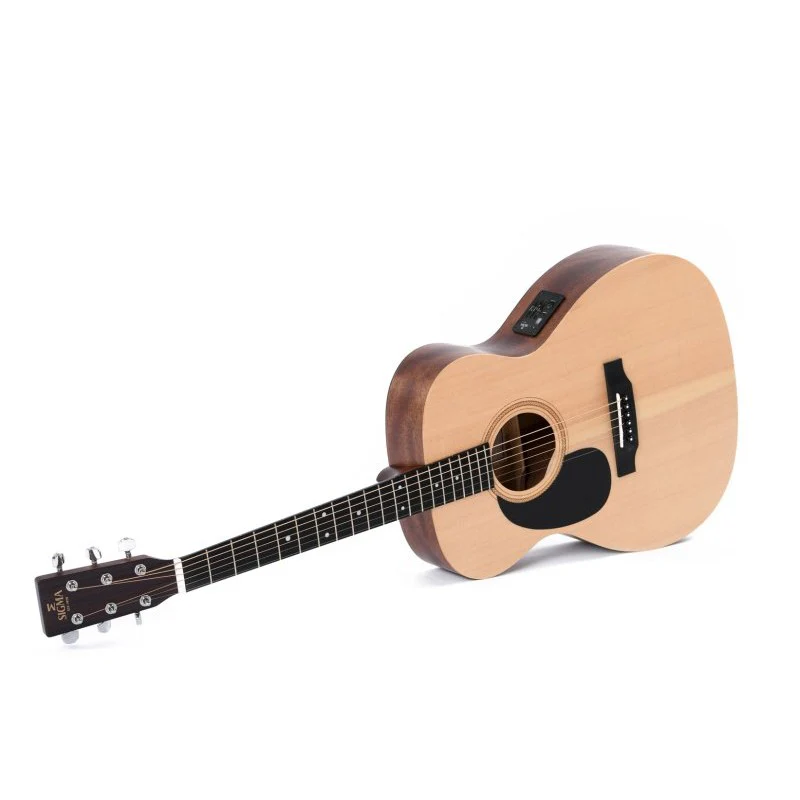 Sigma Guitars - SE Series Acoustic-Electric Guitar Left-Handed - Satin - 000MEL - Image 7