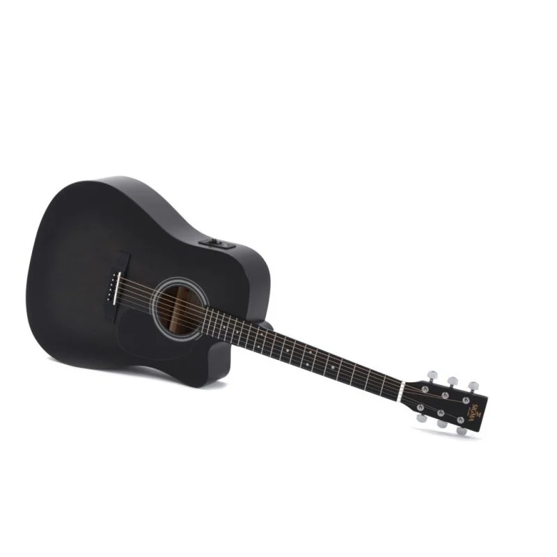 Sigma Guitars - SE Series Acoustic Guitar - DMCE-BKB+ - Image 3