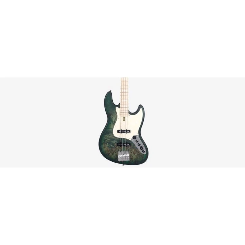 Sire Bass Guitars - Marcus Miller V7 Ash Reissue 4-String Electric Bass - Transparent Green Satin - V7-SWAMP-ASH-RI-4-TGRS - Image 4