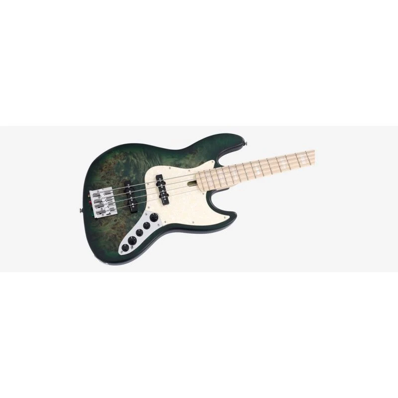 Sire Bass Guitars - Marcus Miller V7 Ash Reissue 4-String Electric Bass - Transparent Green Satin - V7-SWAMP-ASH-RI-4-TGRS - Image 6