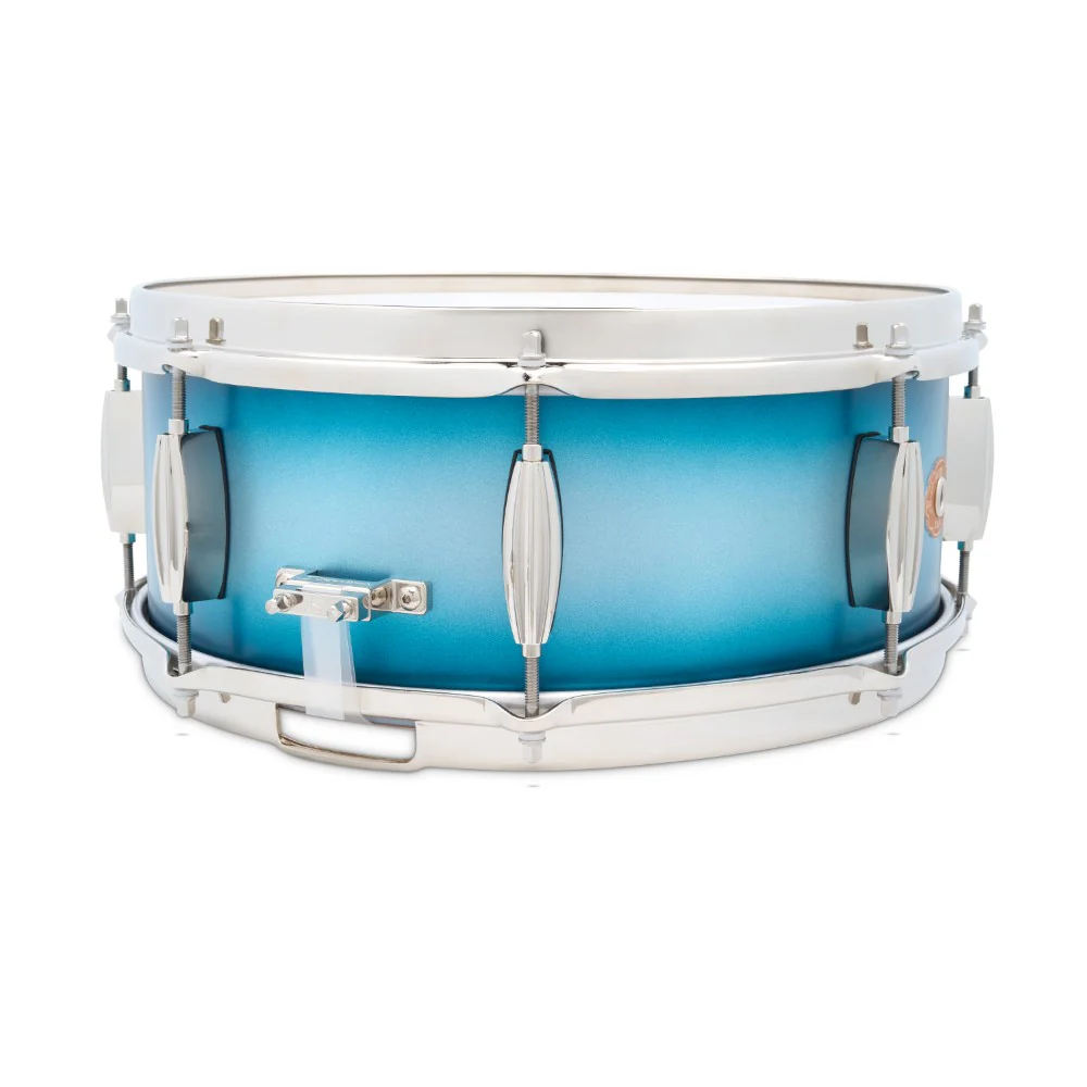 Slingerland - Radio King Artist Snare 5.5x14 Silver Blue Lacquer SLLS5514SSK371 - Image 3