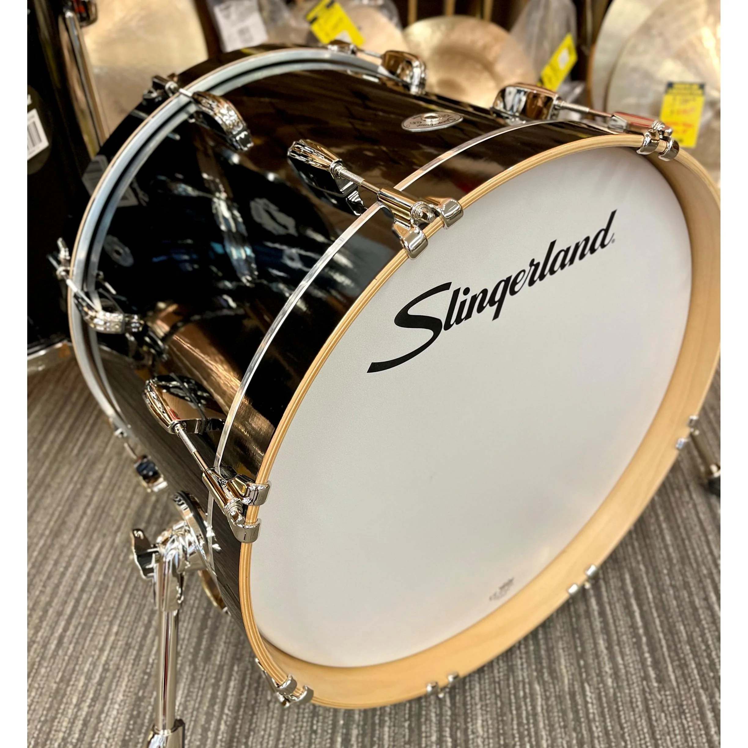 Slingerland - Studio King 3-Piece Shell Pack Black - Image 3