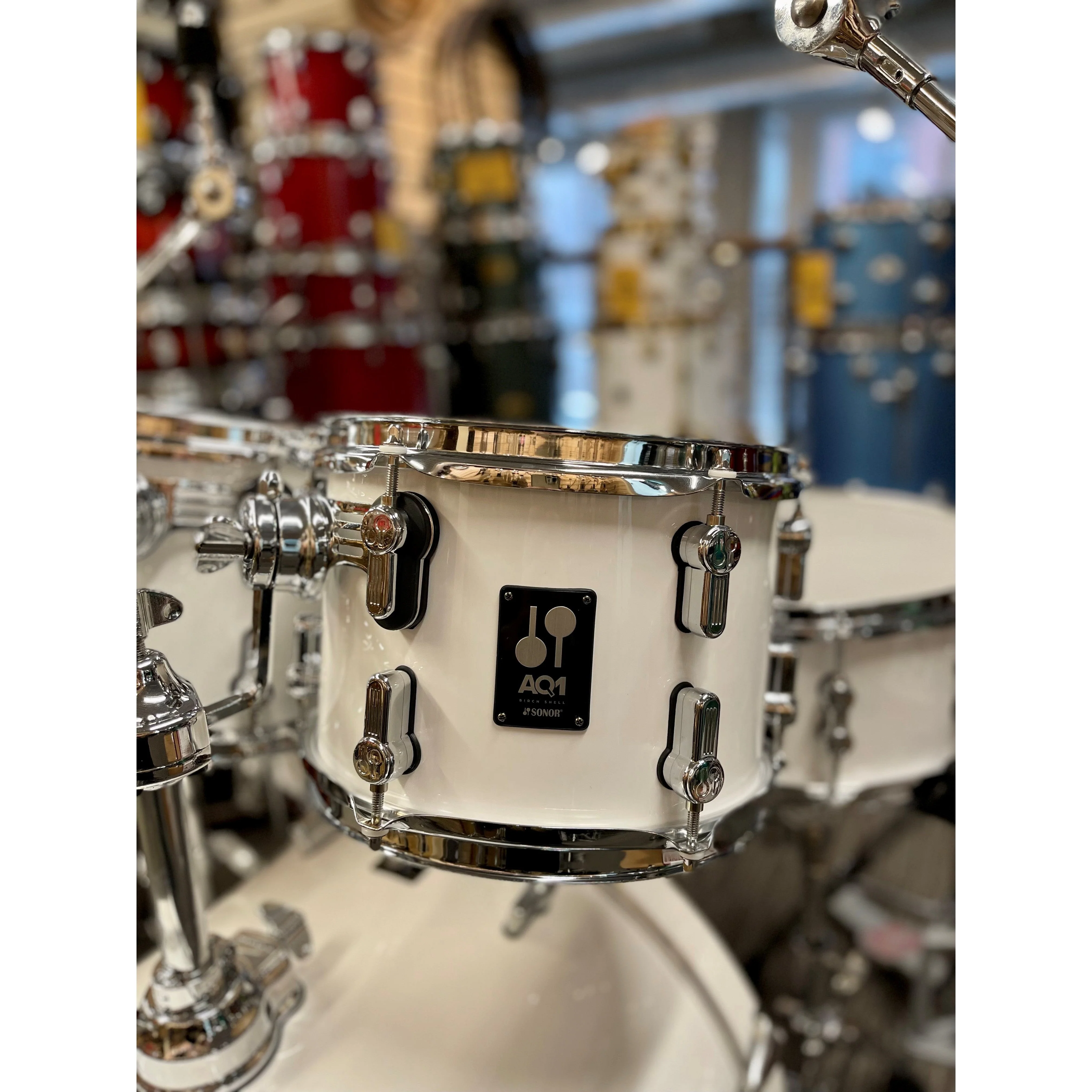 Sonor - AQ1-STUDIO-SET-PW 5-piece Set with Hardware Piano White 17500113 - Image 3
