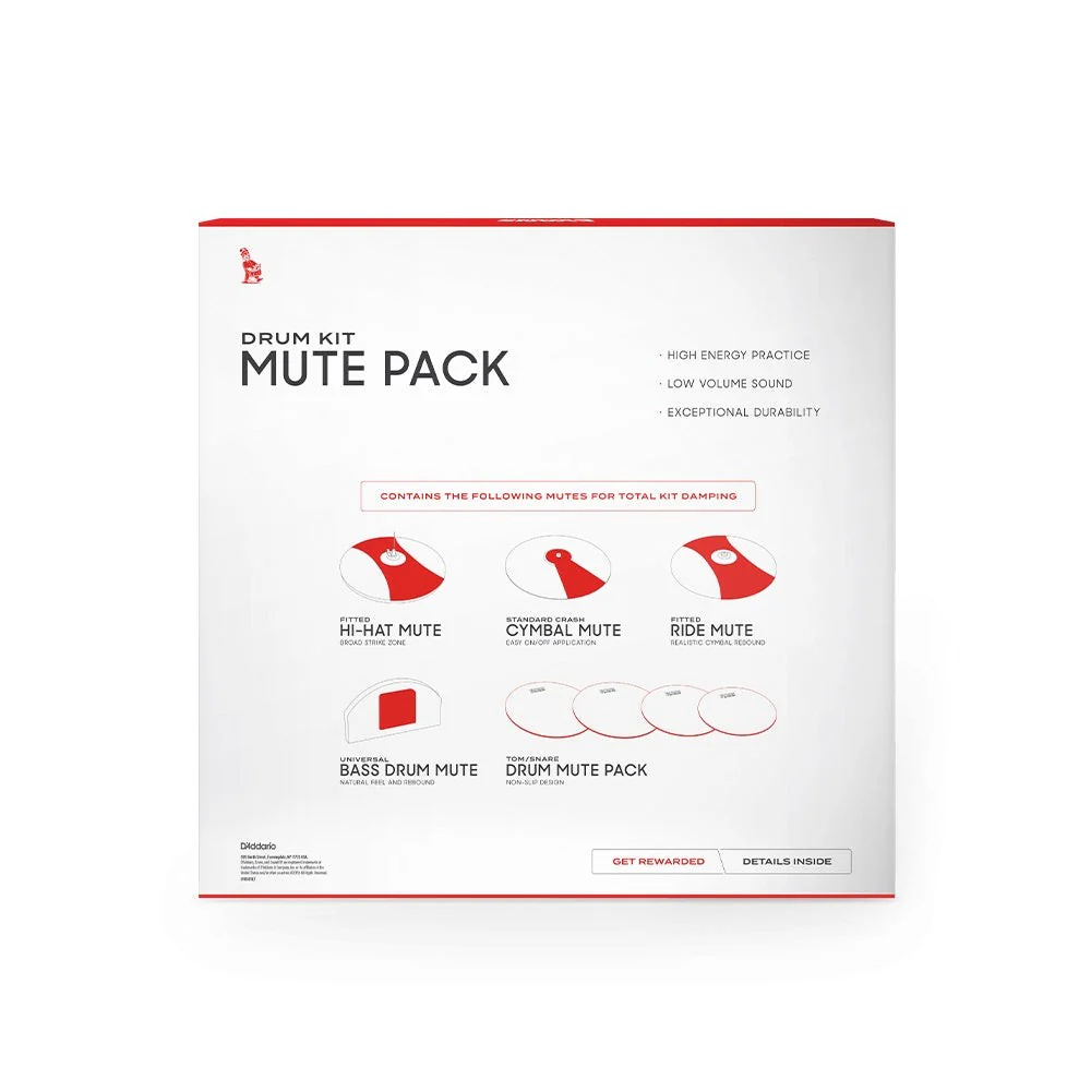 SoundOff - Rock Pack (10", 12", 16") with a 14" Snare E-Mute  - SOSETROCK - Image 2