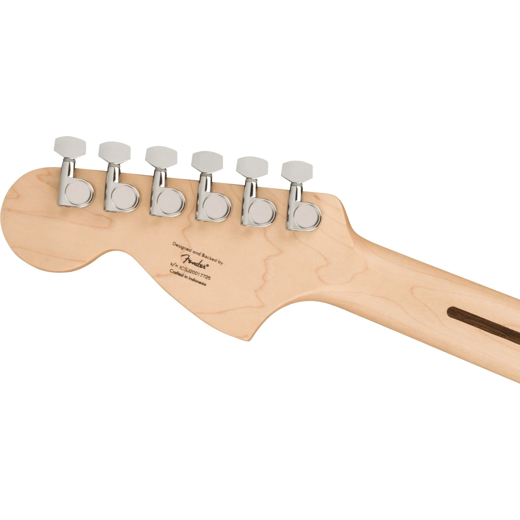 Squier - Affinity Series™ Stratocaster® - Maple Fingerboard - White Pickguard - Olympic White 037-8002-505 - Image 6