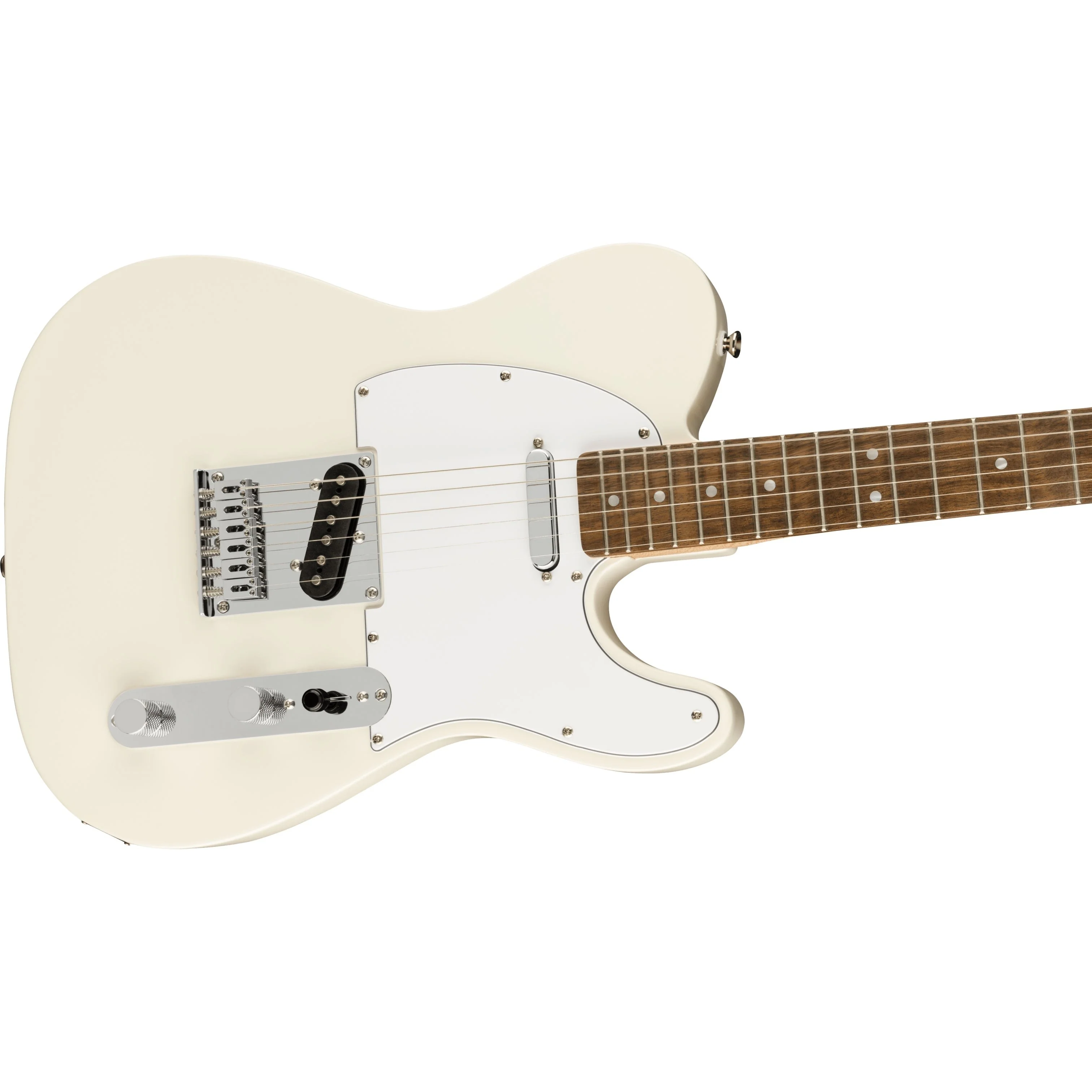 Squier - Affinity Series⢠Telecaster® - Laurel Fingerboard - White Pickguard - Olympic White 037-8200-505 - Image 4