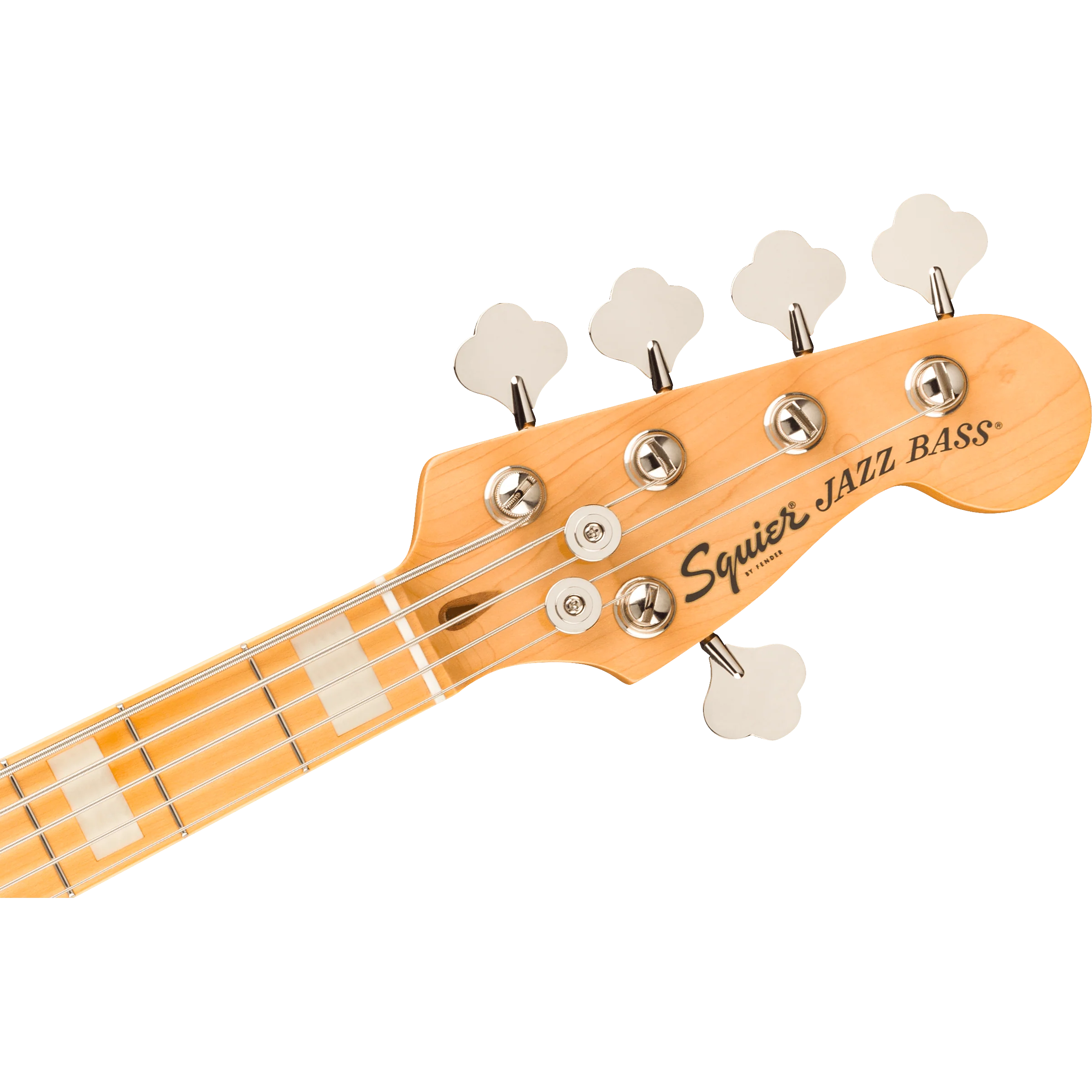 Squier - Classic Vibe™ Active '70s Jazz Bass® V - Maple Fingerboard - Parchment Pickguard - Ocean Turquoise - Image 4