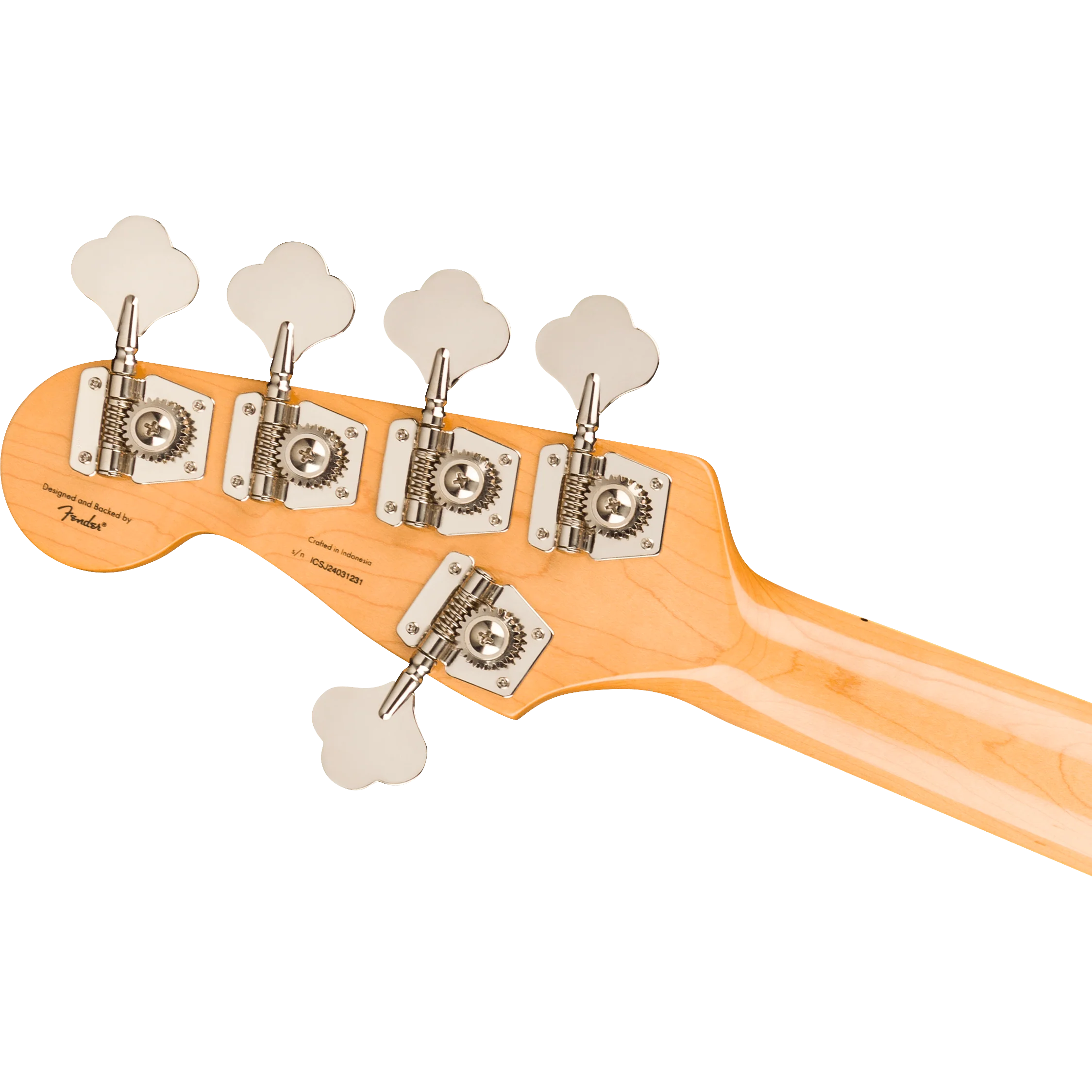 Squier - Classic Vibe™ Active '70s Jazz Bass® V - Maple Fingerboard - Parchment Pickguard - Ocean Turquoise - Image 5