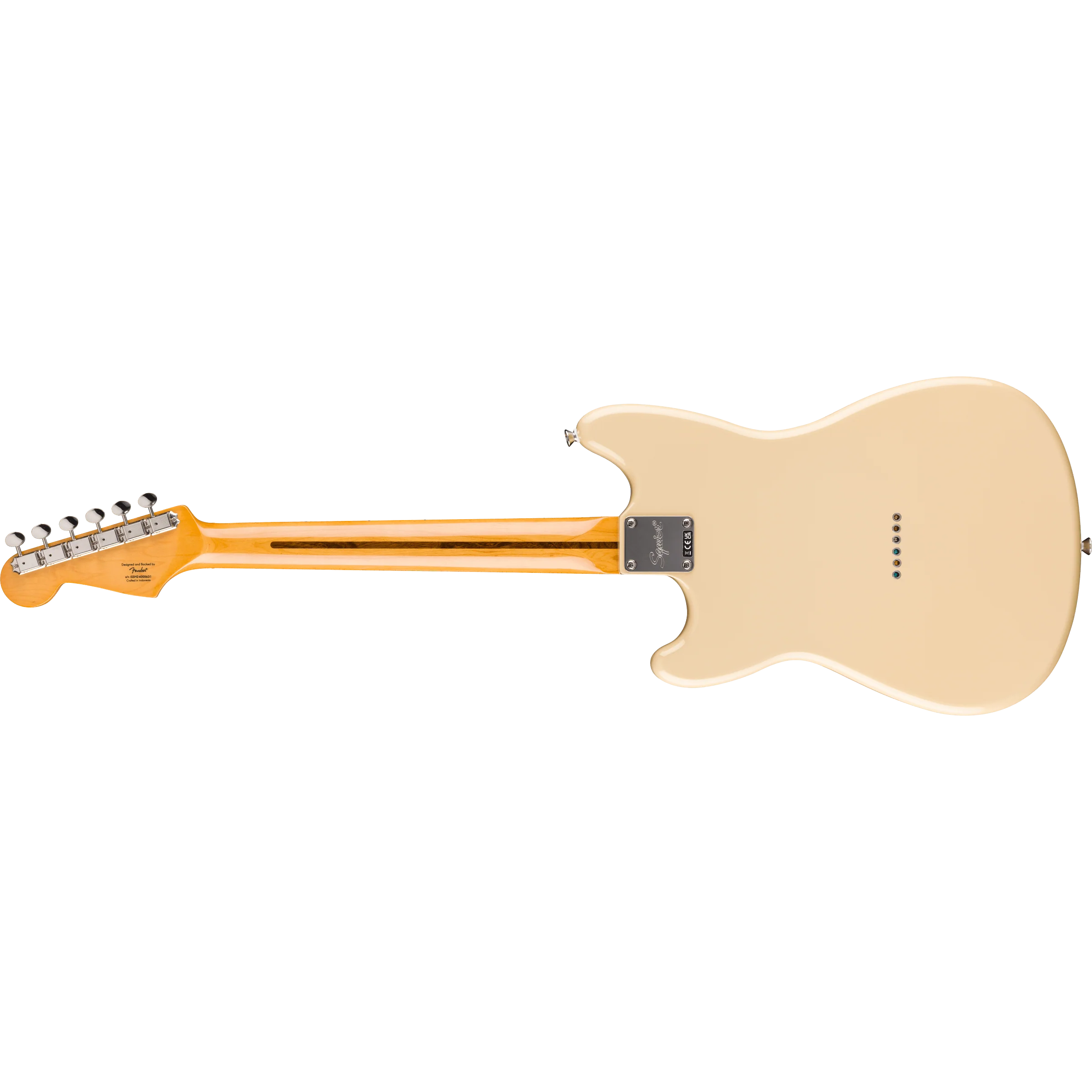 Squier - Classic Vibe™ Duo-Sonic™ HS - Maple Fingerboard - Gold Anodized Pickguard - Desert Sand - Image 2