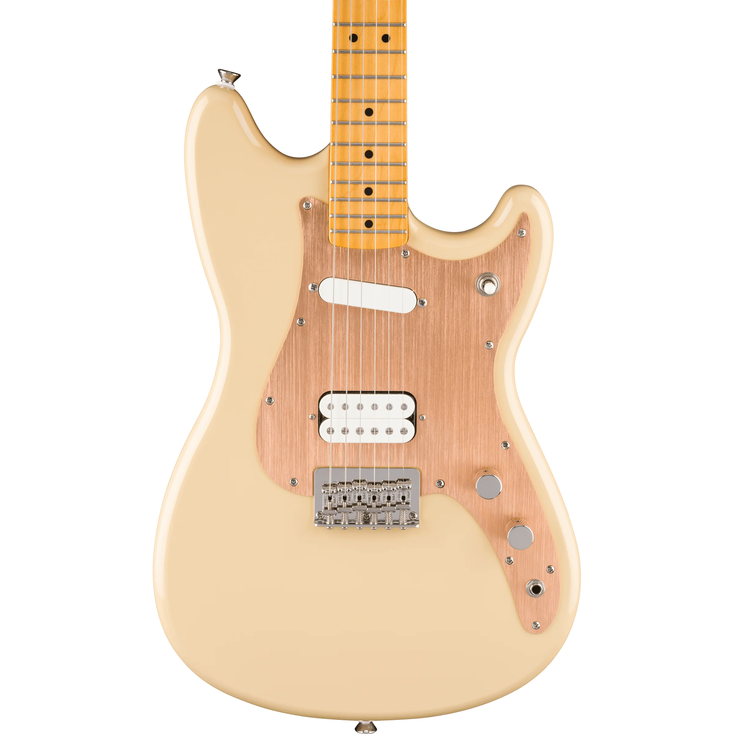 Squier - Classic Vibe™ Duo-Sonic™ HS - Maple Fingerboard - Gold Anodized Pickguard - Desert Sand - Image 3