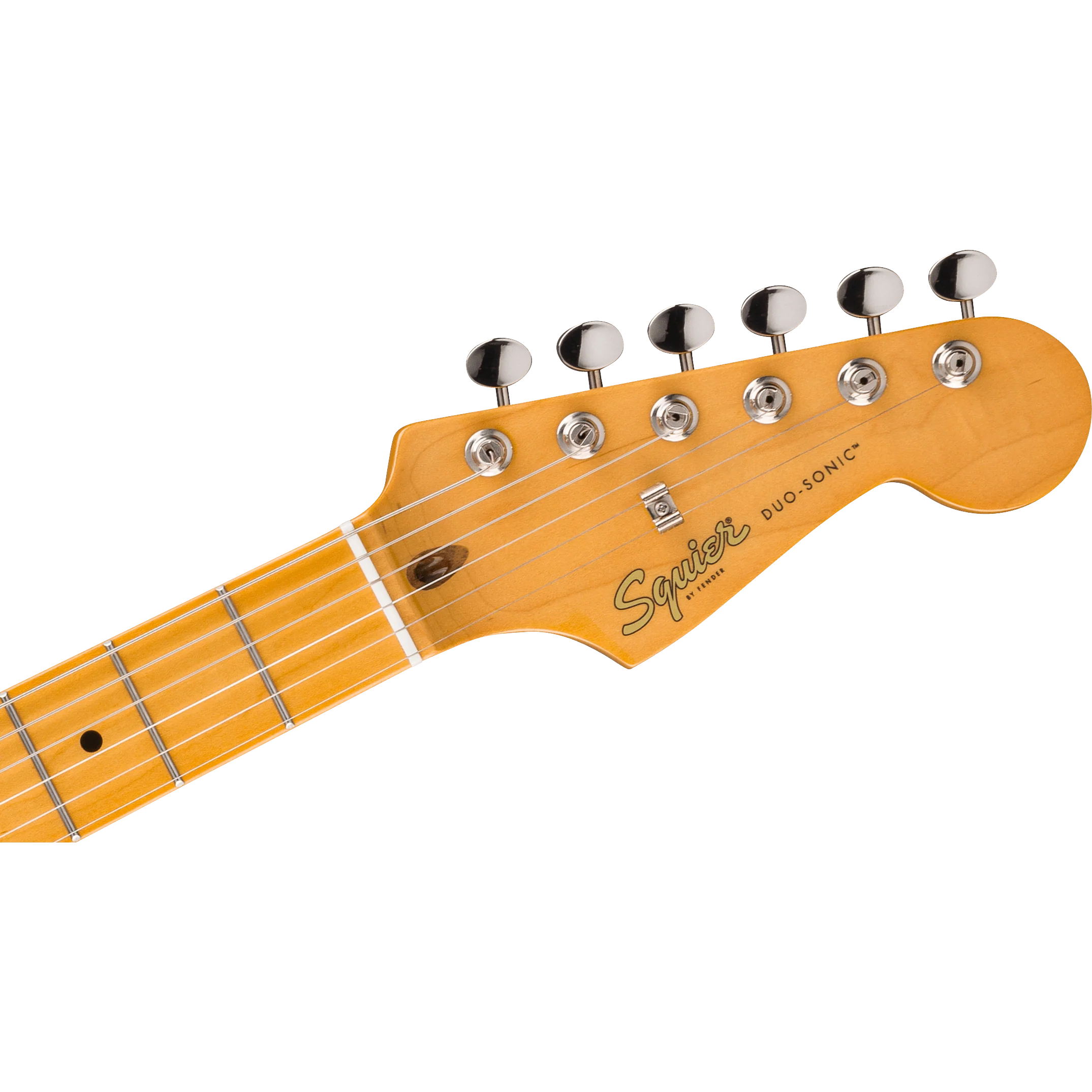 Squier - Classic Vibe™ Duo-Sonic™ HS - Maple Fingerboard - Gold Anodized Pickguard - Desert Sand - Image 4
