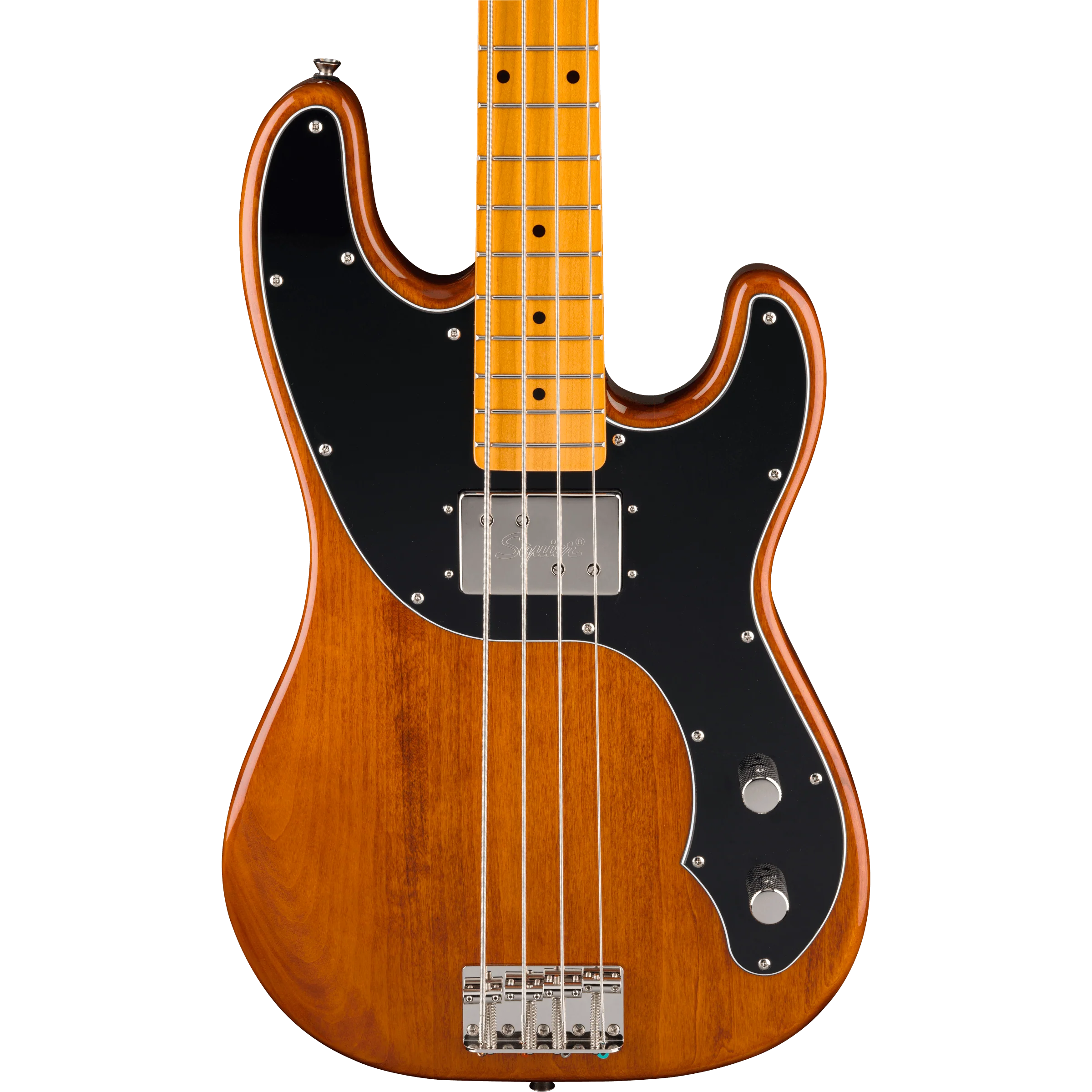 Squier - Classic Vibe™ Telecaster® Bass - Maple Fingerboard - Black Pickguard - Mocha - Image 3