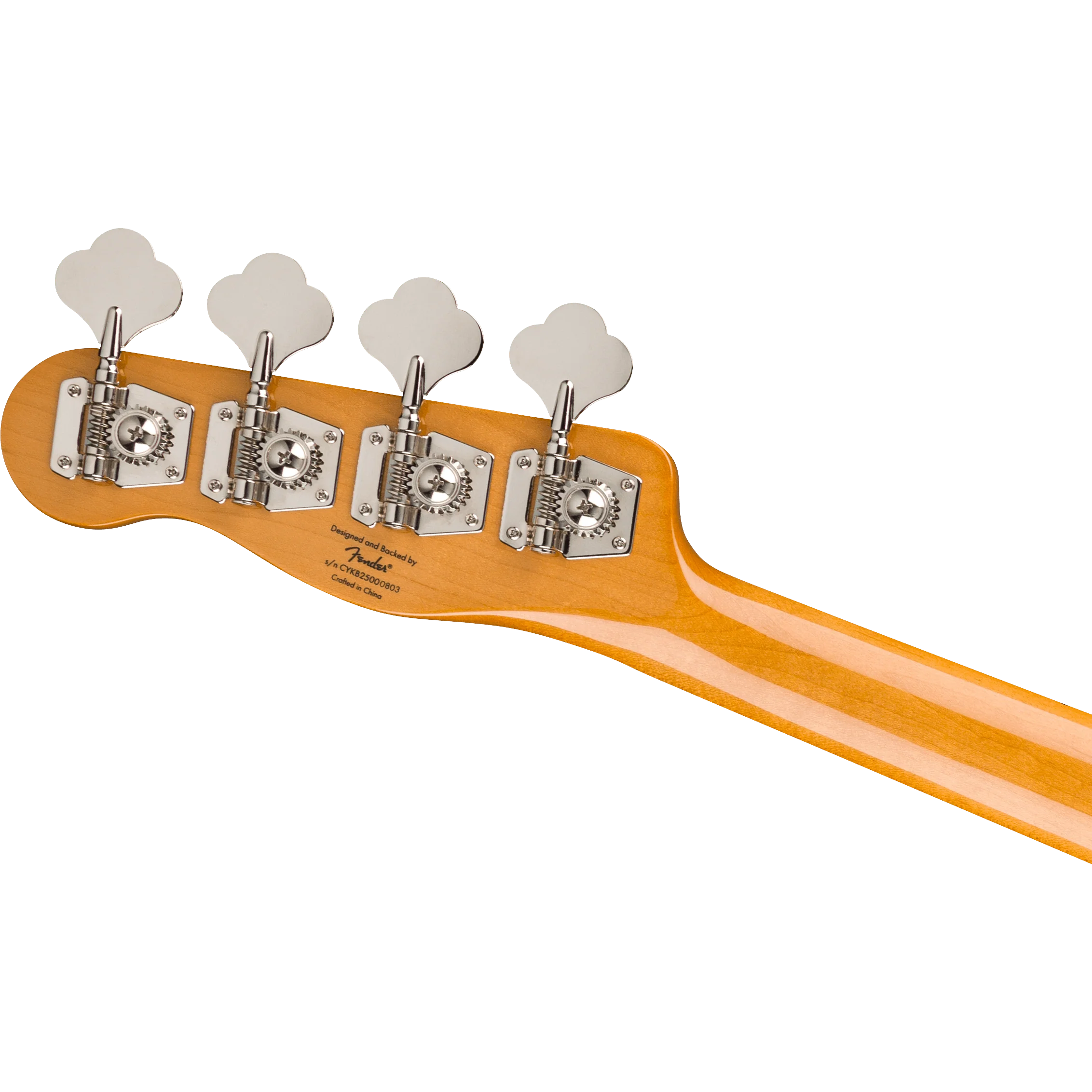 Squier - Classic Vibe™ Telecaster® Bass - Maple Fingerboard - Parchment Pickguard - Vintage White - Image 4