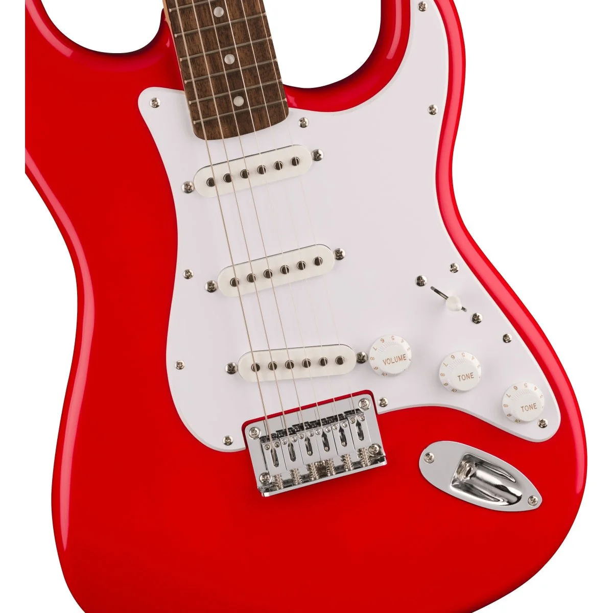 Squier - Squier Sonic⢠Stratocaster® HT - Laurel Fingerboard - White Pickguard - Torino Red 037-3250-558 - Image 4