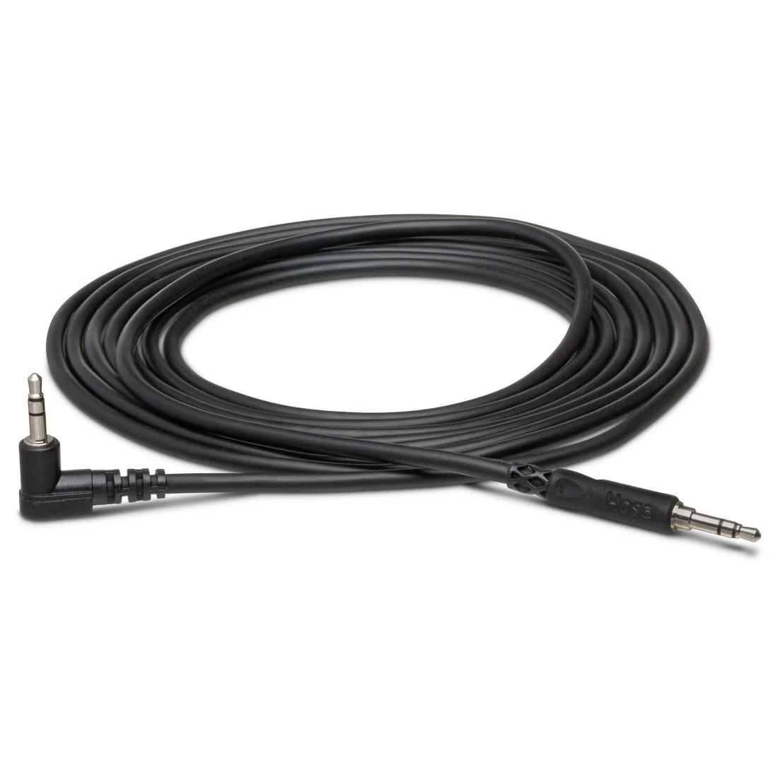 Stereo Interconnect - 3.5 mm TRS to Right-angle 3.5 mm TRS - 5' - Image 2