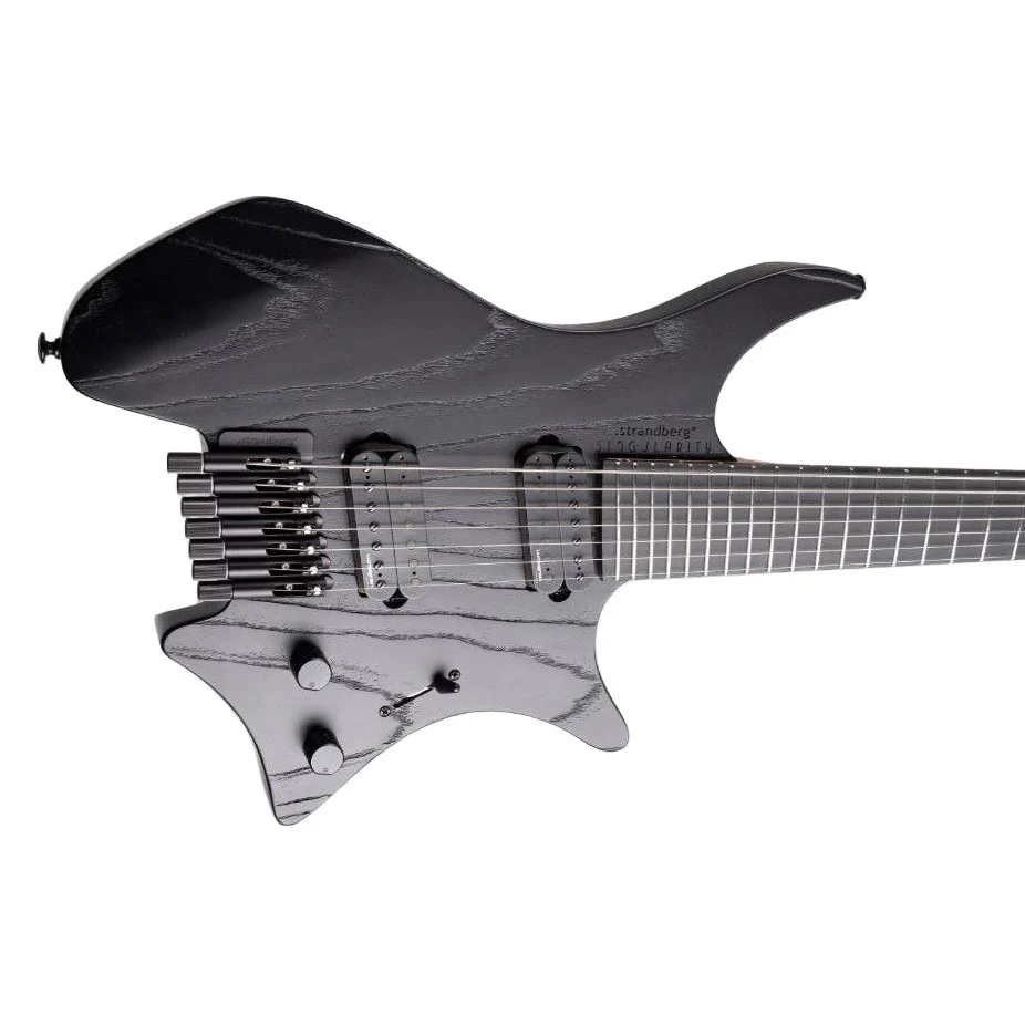 Strandberg - Boden Singularity NX 7 7-String Electric Guitar - Pitch Black - BD7HCT-25SG-L-A-SBK - Image 9