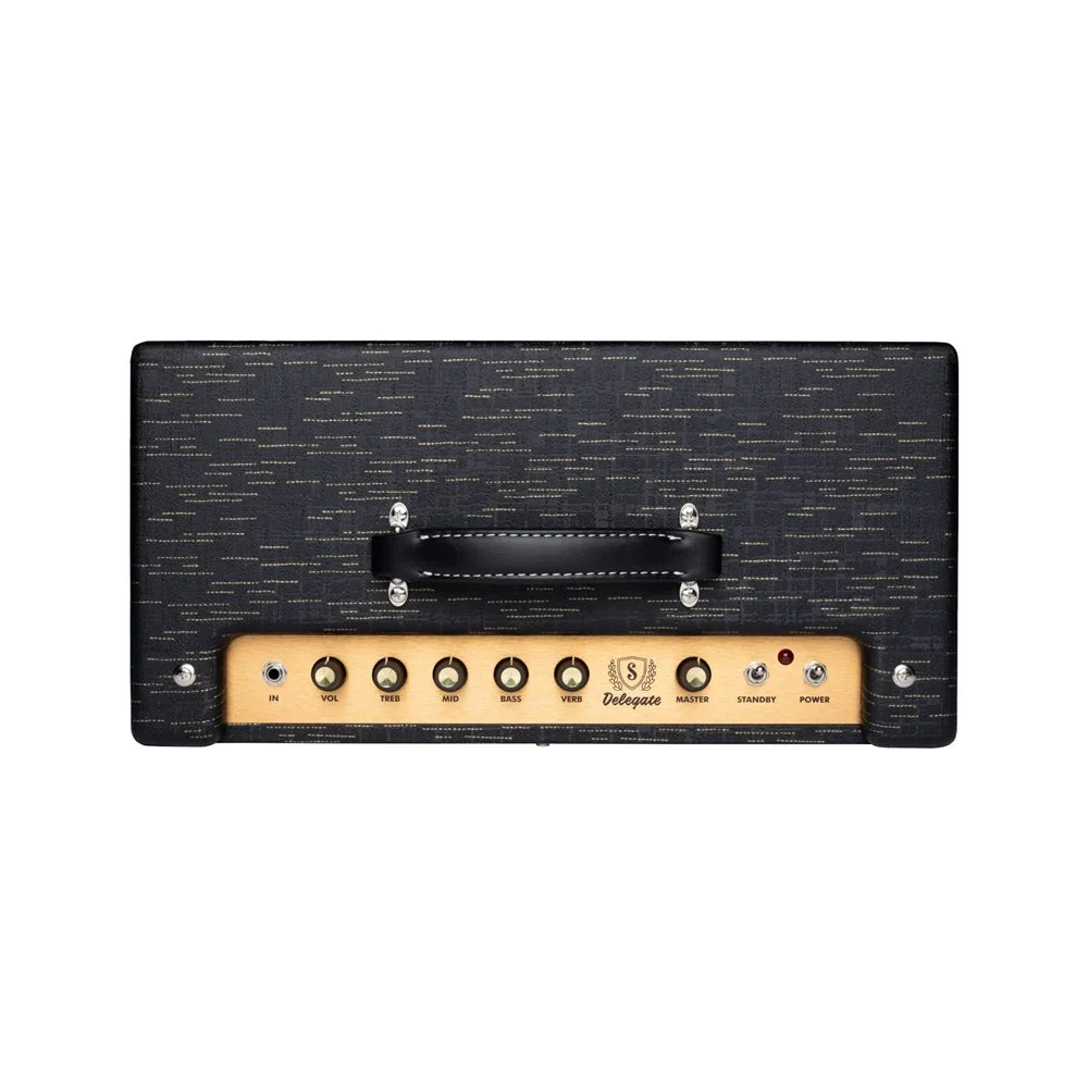 Supro - Delegate 1x12 Custom  - Black Scandia - 1620RCBLK - Image 5