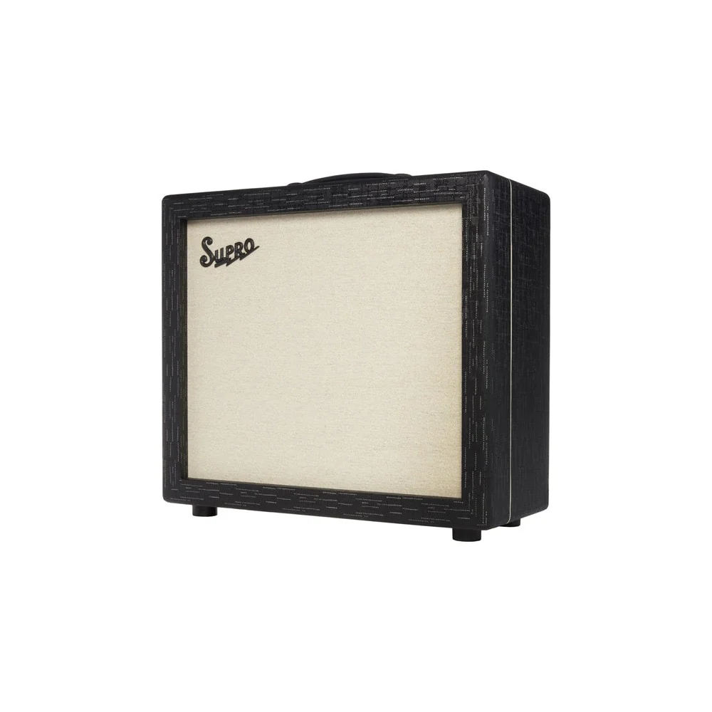 Supro - Royale 1x12 Extension Cabinet  - Black Scandia - 1732 - Image 3