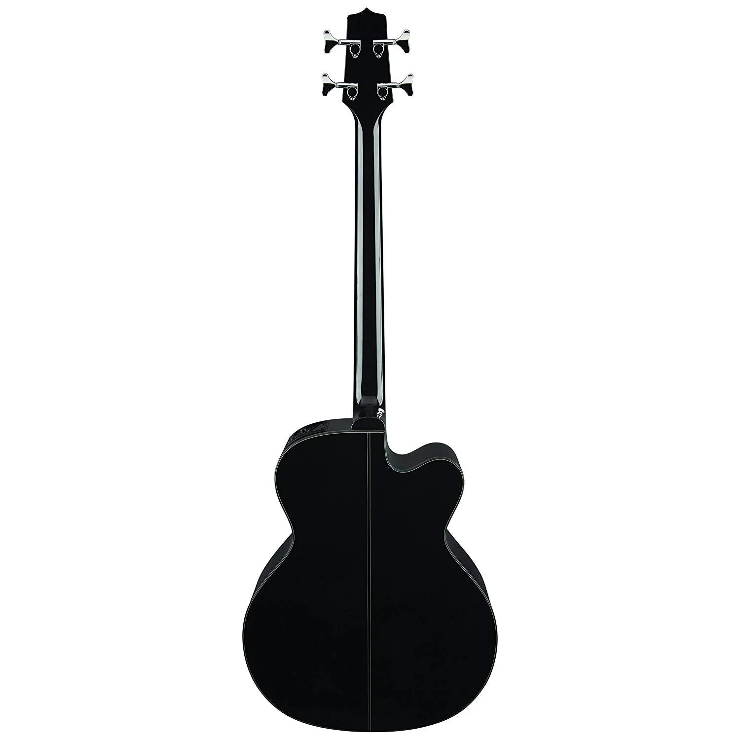 Takamine - 4-String Acoustic-Electric Bass Guitar Left-Handed Acoustic Bass - Black - GB30CELH-BLK - Image 3