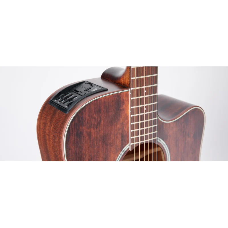 Takamine - G Series Dreadnought Cutaway Acoustic/Electric Guitar - Satin Molasses - GD21CESM - Image 2