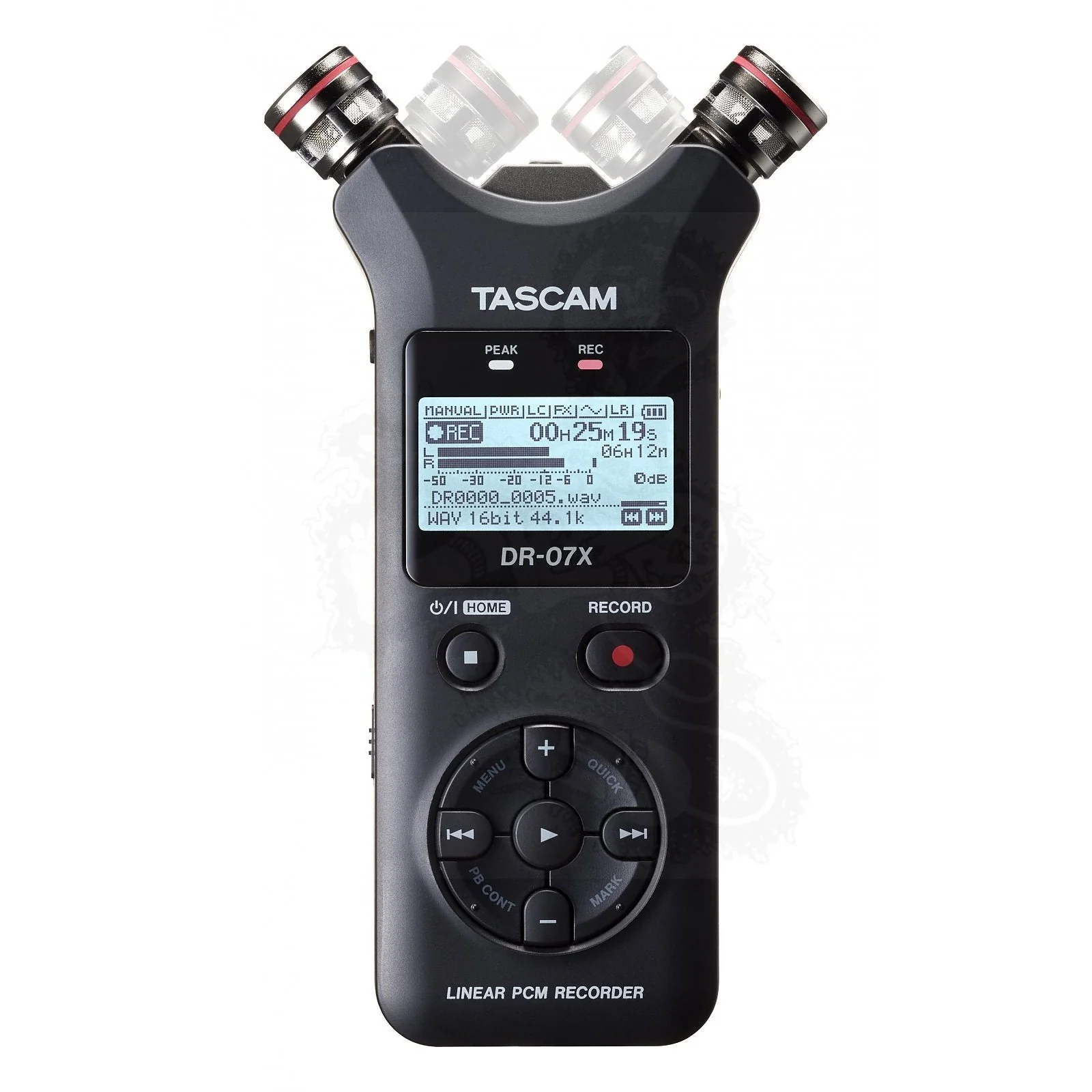 Tascam - DR-07X Stereo Handheld Audio Recorder and USB Audio Interface - Image 3