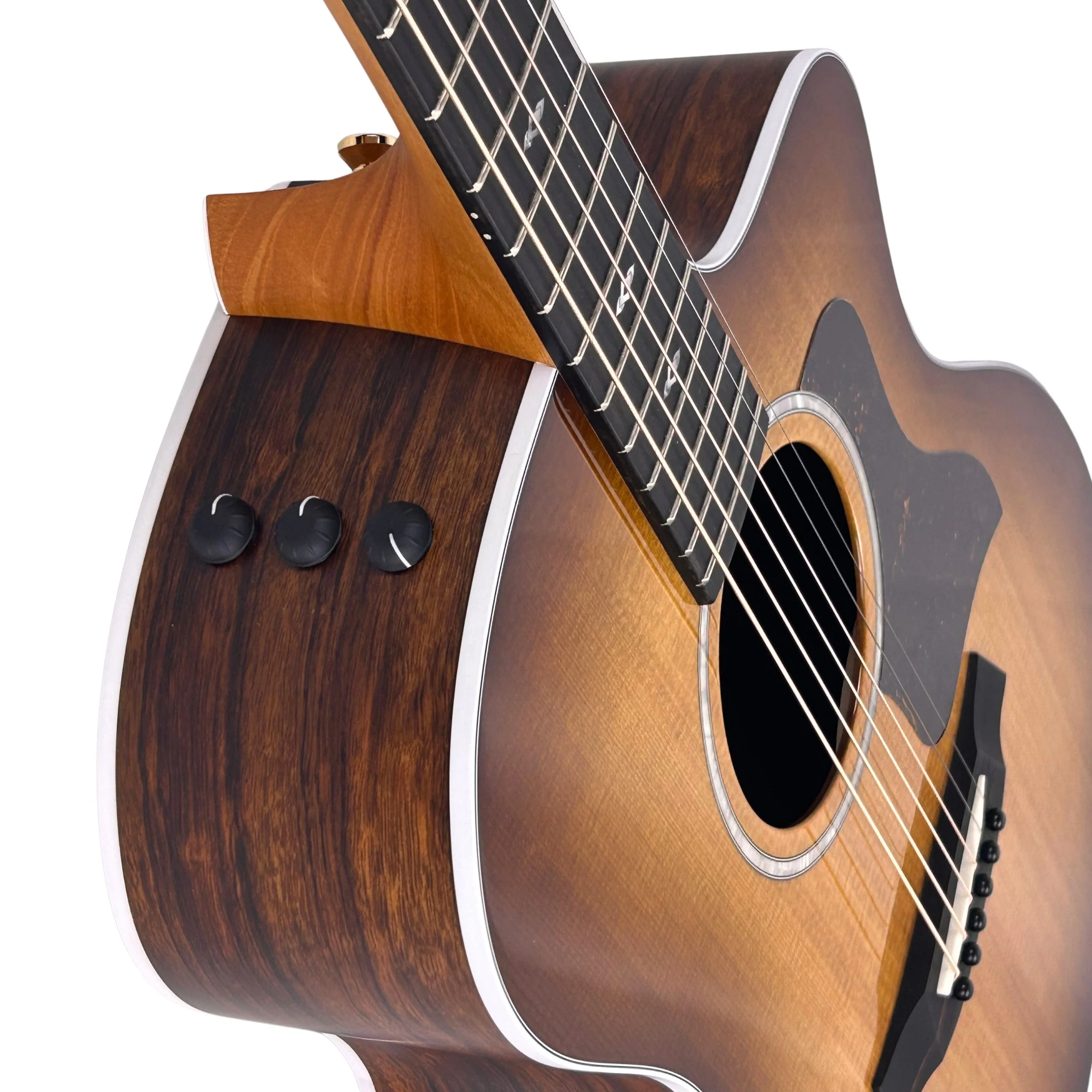 Taylor Guitars - 214ce Special Edition Grand Auditorium Tigerwood Satin Acoustic-Electric Guitar - 5395 - Image 4