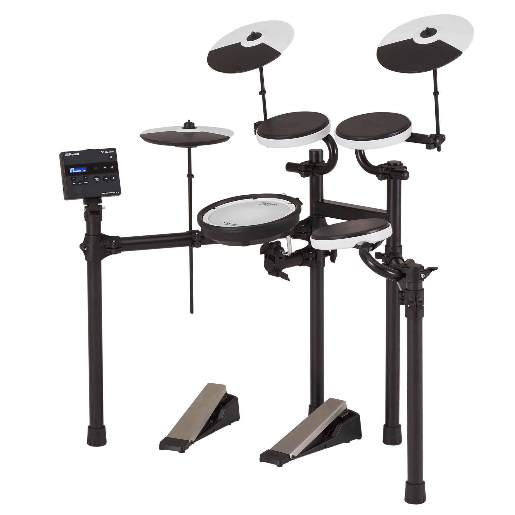 Roland - TD-02KV V-Drums - Five-Piece electronic drum kit with a mesh-head snare pad - expressive playability & noise-reducing features - Image 2