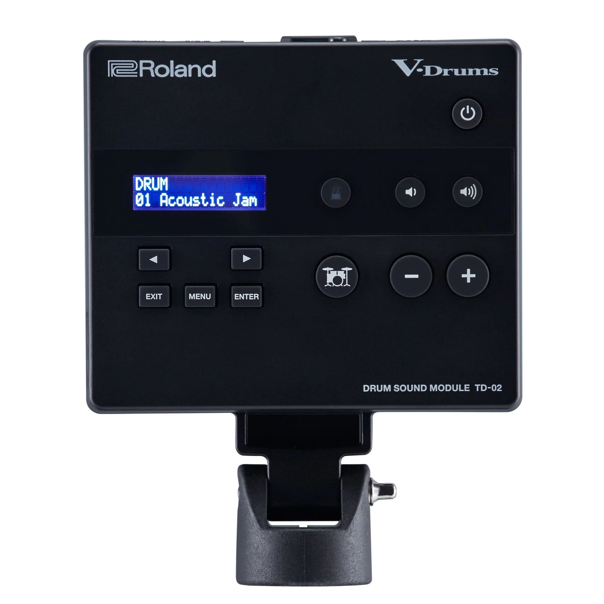 Roland - TD-02KV V-Drums - Five-Piece electronic drum kit with a mesh-head snare pad - expressive playability & noise-reducing features - Image 4