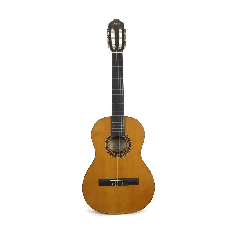 Valencia - 200 Series 3/4 Size Left-Handed Classical Guitar - Antique Natural Satin - VC203L - Image 2