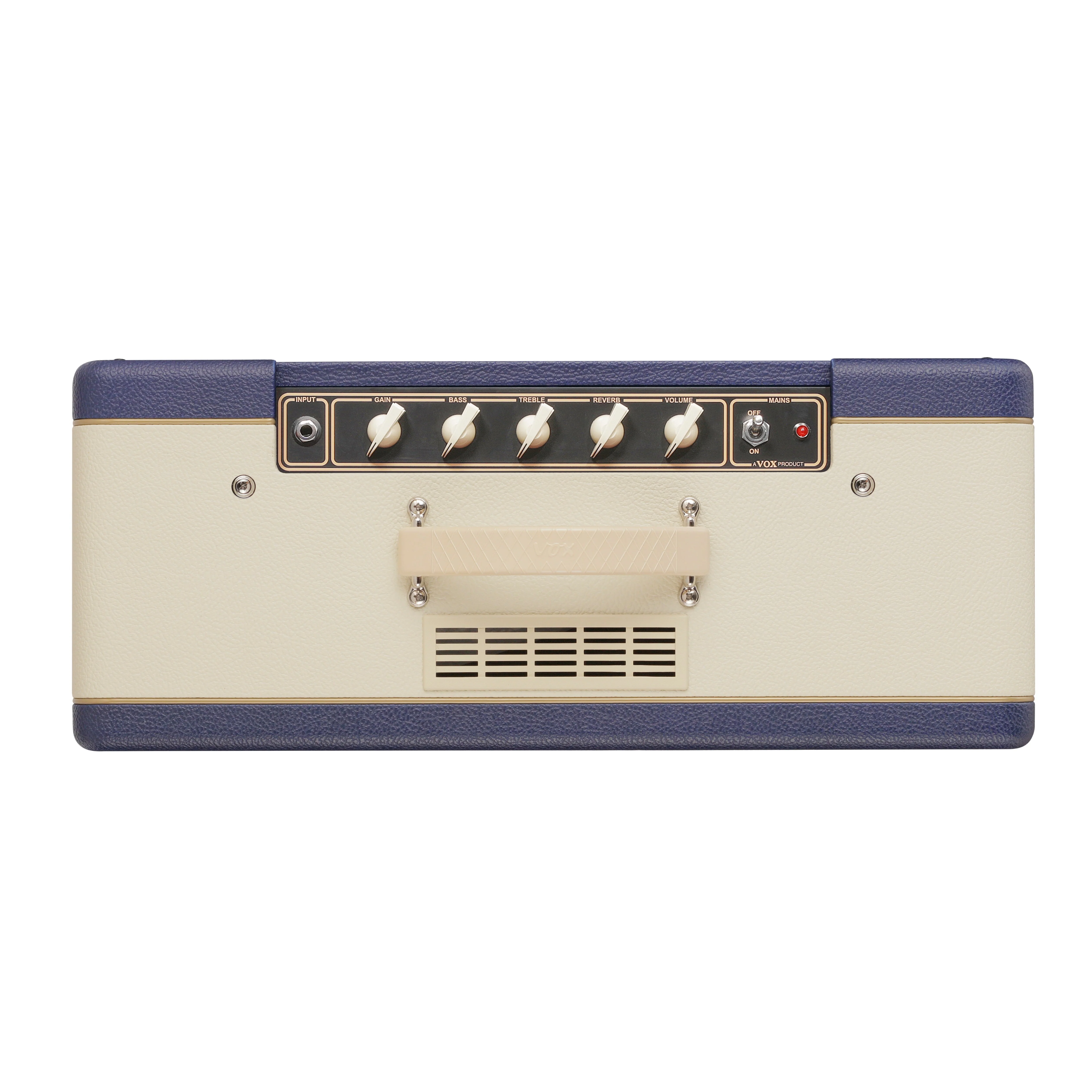 Vox - Limited Edition Custom 1x10'' 10-Watt Tube Combo Amp - Blue & Cream - AC10C1TTBC - Image 2