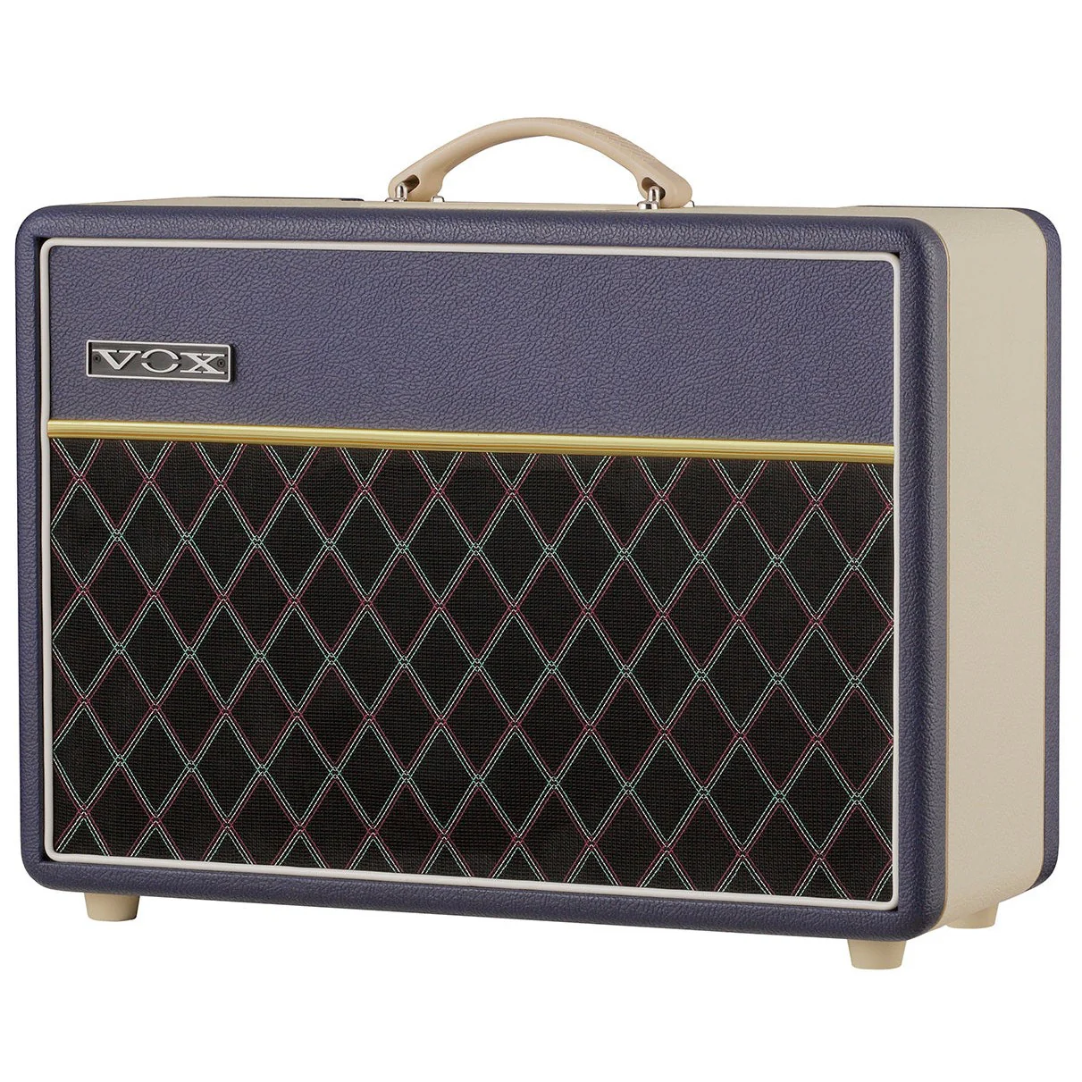 Vox - Limited Edition Custom 1x10'' 10-Watt Tube Combo Amp - Blue & Cream - AC10C1TTBC - Image 3
