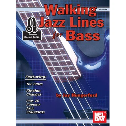 Walking Jazz Lines for Bass (Book + Online Audio)