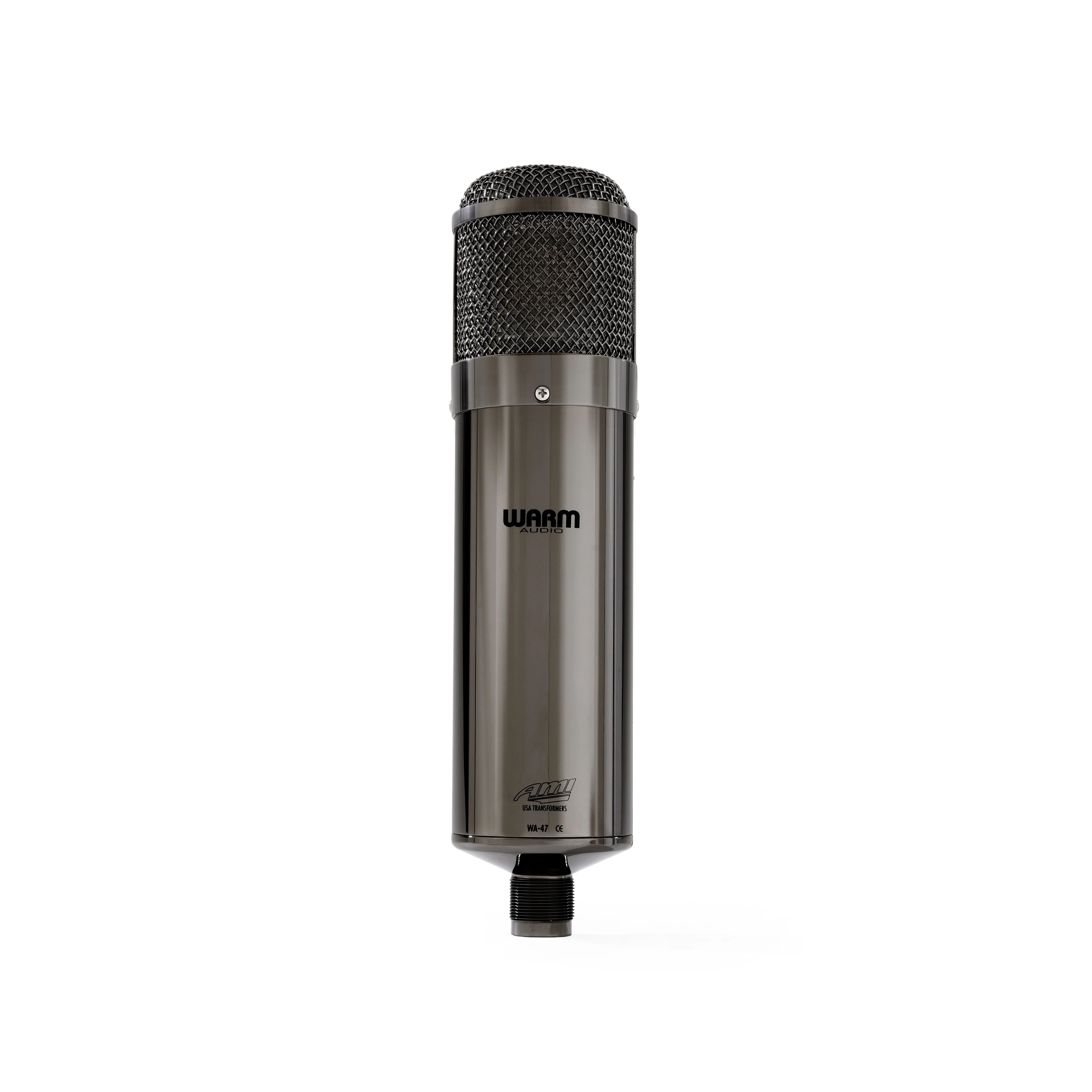 Warm Audio - Limited-Edition Large-diaphragm Tube Condenser Microphone - Titanium Finish - WA-47T - Image 2