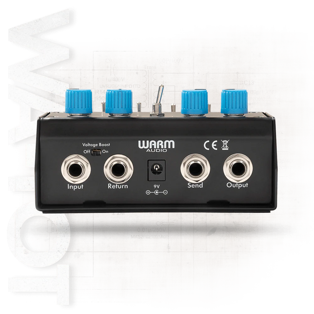 Warm Audio - Throne of Tone - Dual-Sided British-Amp-Inspired Overdrive Pedal - WA-TOT - Image 2