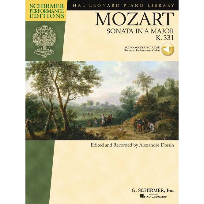 W.A. Mozart - Sonata In A Major - K. 331 - Audio Access Included - Recorded Performances Online