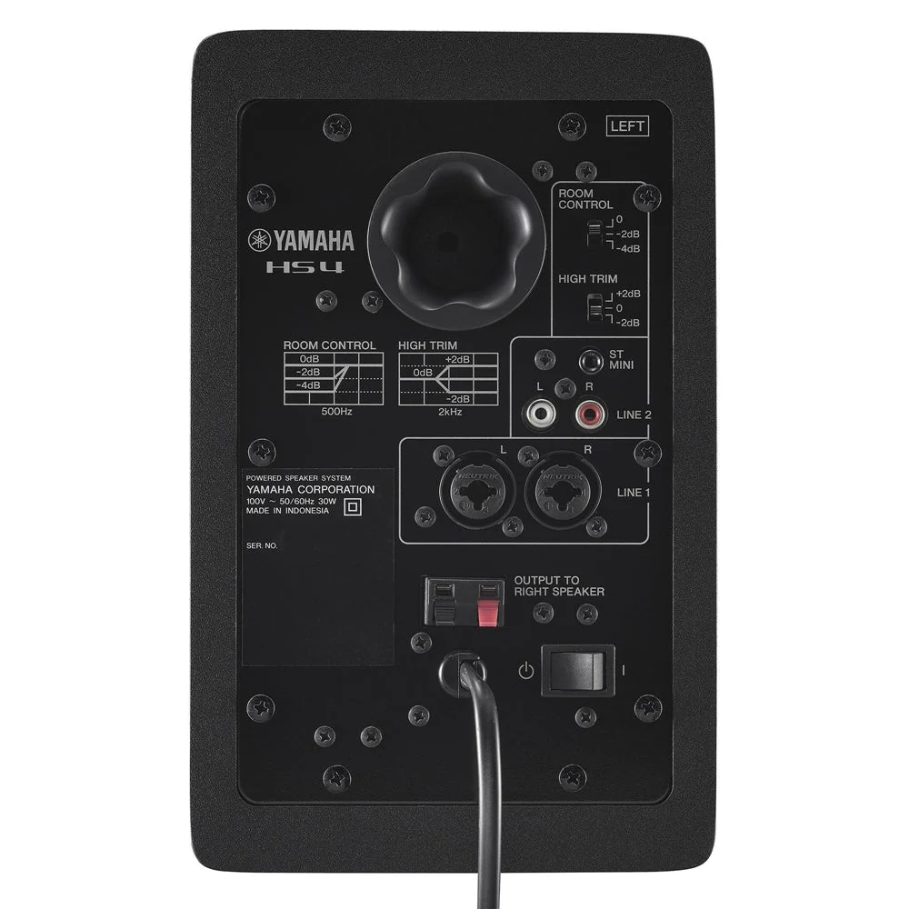 Yamaha - HS4  - Black - Image 4