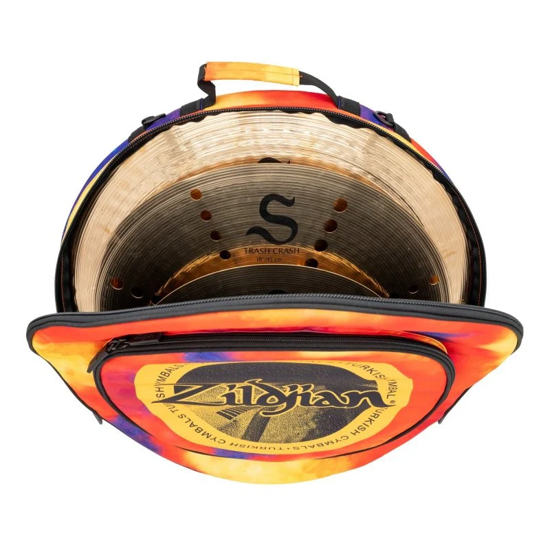 Zildjian - 20" Student Cymbal Backpack, Orange, Blue & Yellow - ZXCB00220 - Image 3