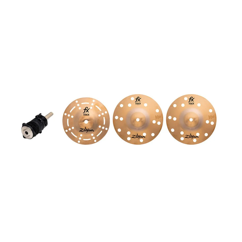 Zildjian - 3-piece Cymbal Pack with 8" Splashes - FXSTK8 - Image 2