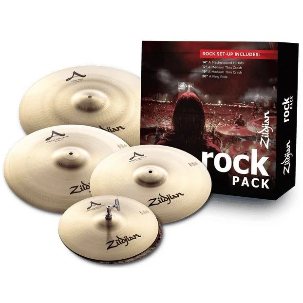 Zildjian - A Zildjian Rock Cymbal 14/17/19/20 PACKA0801R