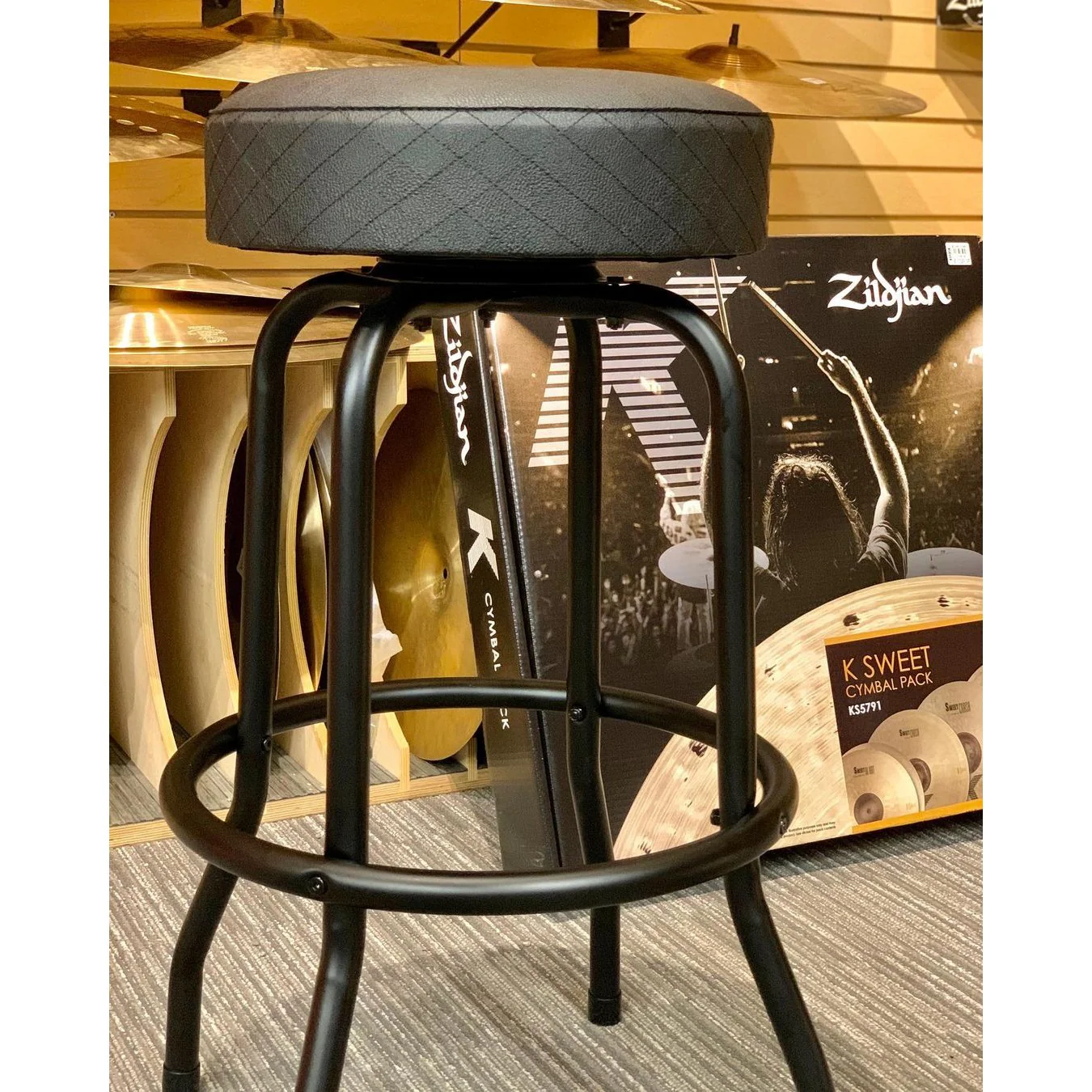 Zildjian - Black Bar Stool 30'' ZSTOOL30 - Image 3