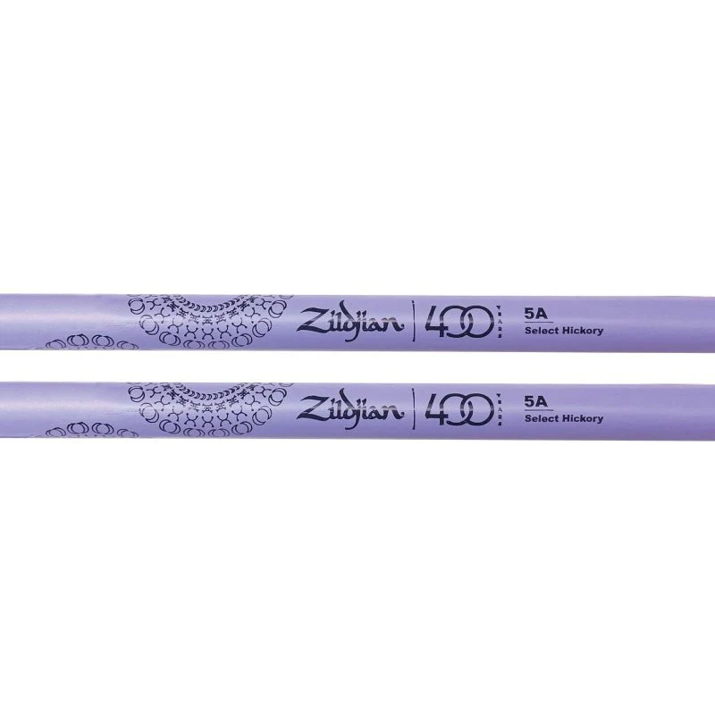 Zildjian - Limited Edition 400th Anniversary 5A Acorn Purple Drumstick - Z5AACP-400 - Image 2