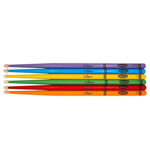 Zildjian - x Crayola Kids Drumsticks & Pad ZKIDS - Image 3