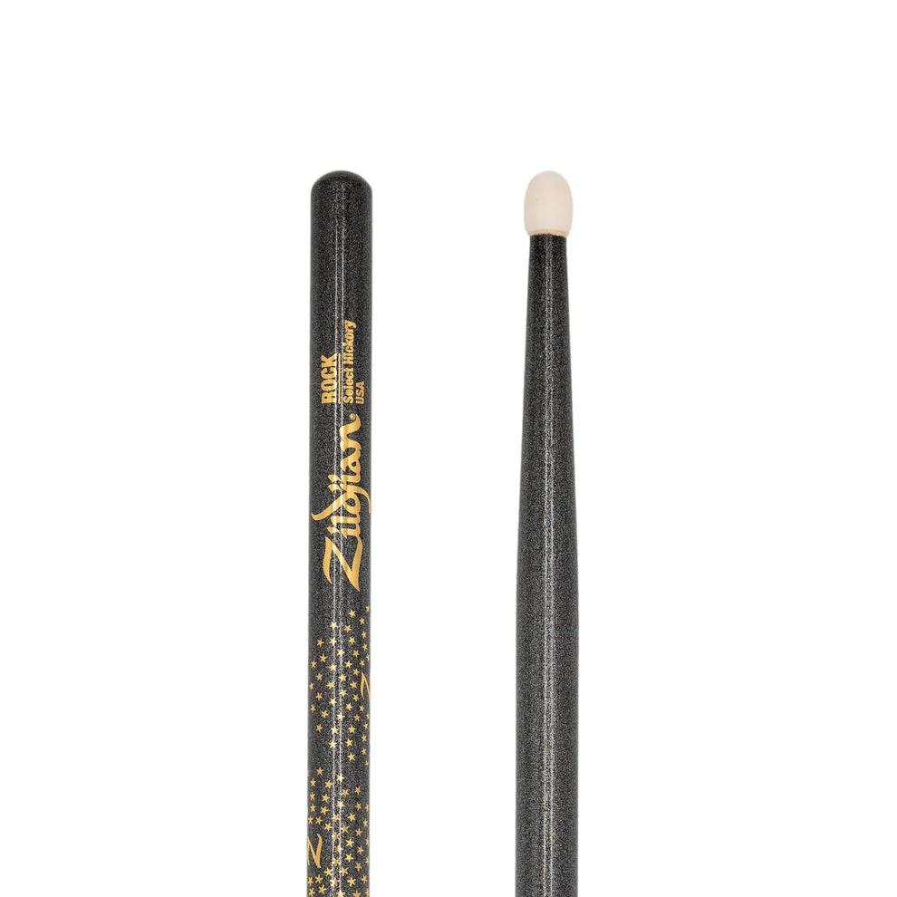 Zildjian - Z Custom LE Drumstick Collection Rock Black Chroma - Nylon Tip - ZRKCBN-ZC - Image 4