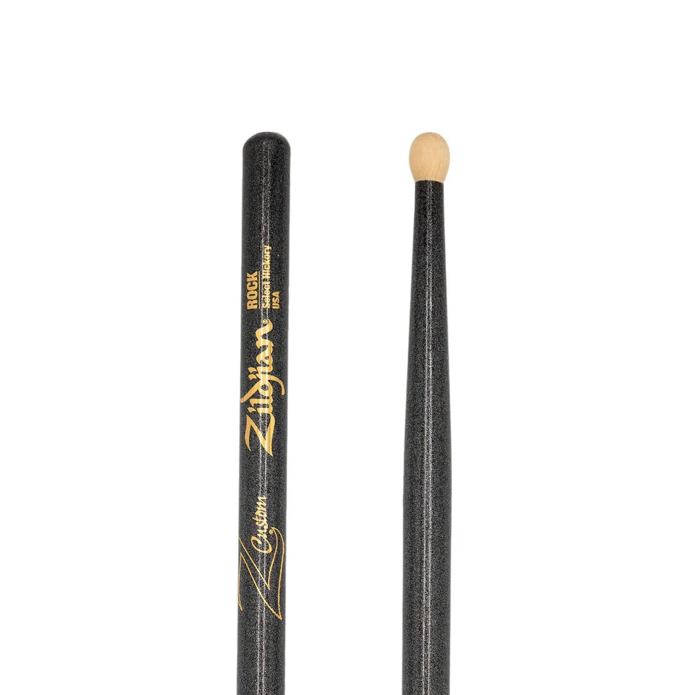 Zildjian - Z Custom LE Drumstick Collection Rock Black Chroma - Wood Tip - ZRKCB-ZC - Image 4
